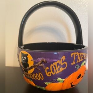 🎃Kohl's Halloween Ceramic Bowl